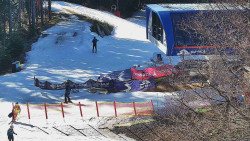 Lanovka - výstupní stanice