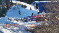 Lanovka - výstupní stanice