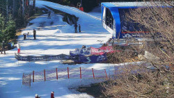 Lanovka - výstupní stanice