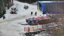 Lanovka - výstupní stanice