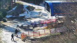 Lanovka - výstupní stanice