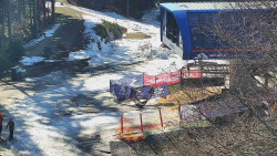 Lanovka - výstupní stanice