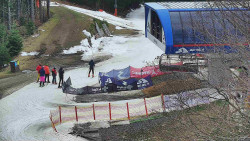 Lanovka - výstupní stanice