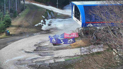 Lanovka - výstupní stanice