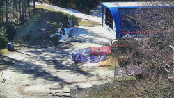 Lanovka - výstupní stanice