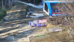 Lanovka - výstupní stanice