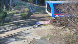 Lanovka - výstupní stanice