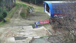 Lanovka - výstupní stanice