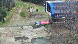 Lanovka - výstupní stanice