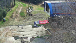 Lanovka - výstupní stanice