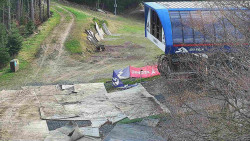 Lanovka - výstupní stanice