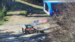 Lanovka - výstupní stanice