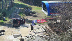 Lanovka - výstupní stanice