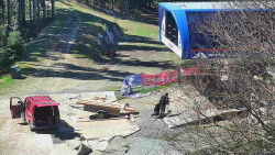 Lanovka - výstupní stanice