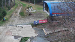 Lanovka - výstupní stanice