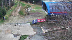 Lanovka - výstupní stanice