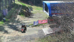 Lanovka - výstupní stanice