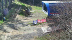 Lanovka - výstupní stanice