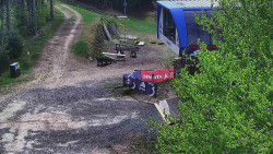 Lanovka - výstupní stanice