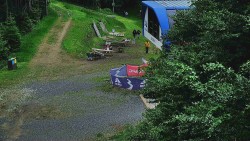 Lanovka - výstupní stanice