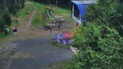 Lanovka - výstupní stanice