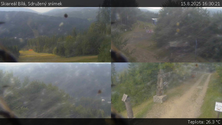 Skiareál Bílá - Sdružený snímek - 15.8.2025 v 16:30