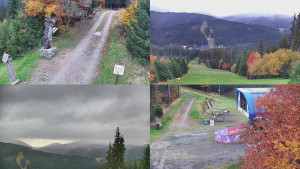 Skiareál Bílá - Sdružený snímek - 27.10.2025 v 08:01 Skiareál Bílá - Sdružený snímek - 27.10.2025 v 08:01