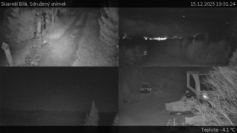 Skiareál Bílá - Sdružený snímek - 15.12.2025 v 19:31
