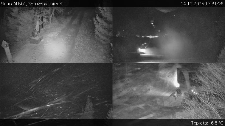 Skiareál Bílá - Sdružený snímek - 24.12.2025 v 17:31