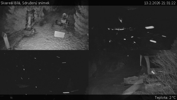 Skiareál Bílá - Sdružený snímek - 13.2.2026 v 21:31