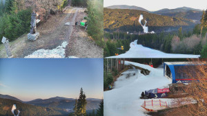 Skiareál Bílá - Sdružený snímek - 9.3.2026 v 07:01