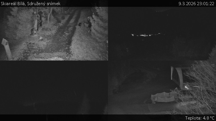 Skiareál Bílá - Sdružený snímek - 9.3.2026 v 23:01