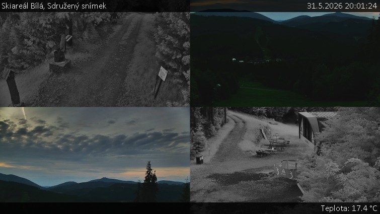 Skiareál Bílá - Sdružený snímek - 31.5.2026 v 20:01