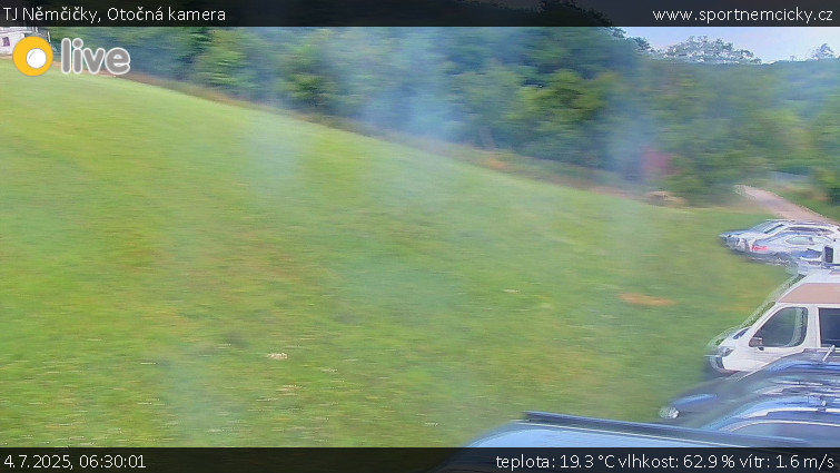 TJ Němčičky - Otočná kamera  - 4.7.2025 v 06:30