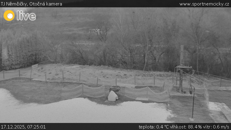 TJ Němčičky - Otočná kamera  - 17.12.2025 v 07:25