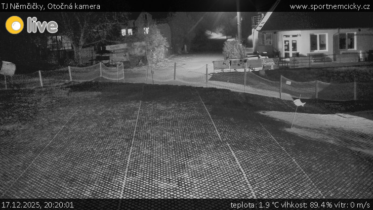 TJ Němčičky - Otočná kamera  - 17.12.2025 v 20:20