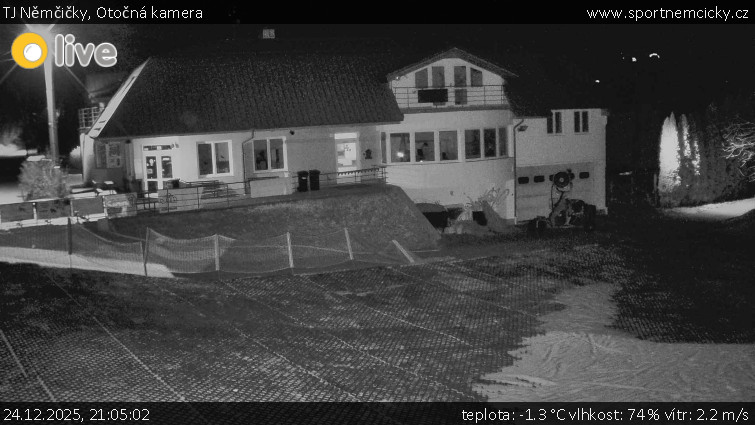 TJ Němčičky - Otočná kamera  - 24.12.2025 v 21:05