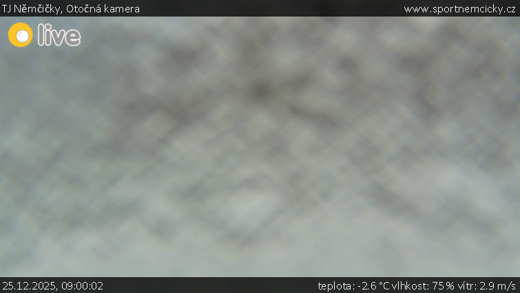 TJ Němčičky - Otočná kamera  - 25.12.2025 v 09:00
