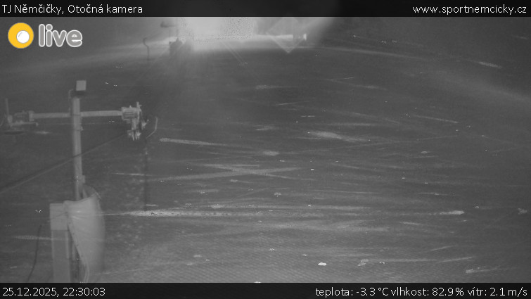 TJ Němčičky - Otočná kamera  - 25.12.2025 v 22:30