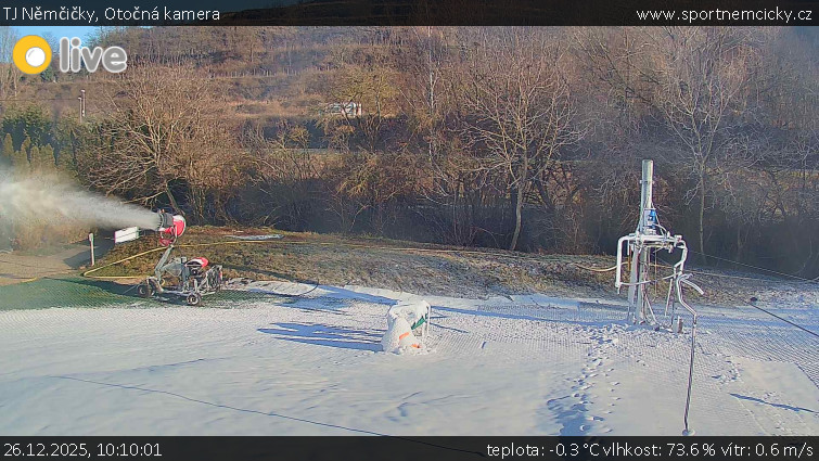 TJ Němčičky - Otočná kamera  - 26.12.2025 v 10:10
