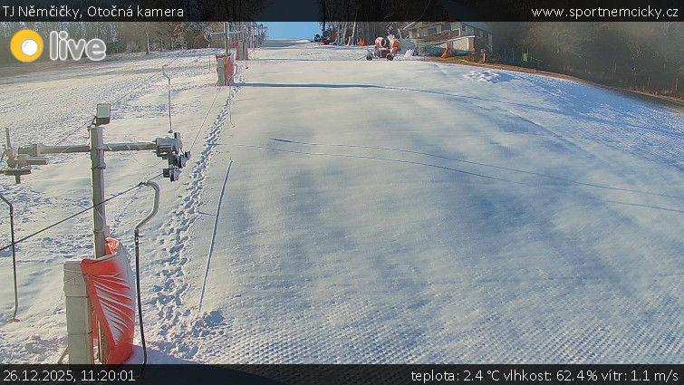 TJ Němčičky - Otočná kamera  - 26.12.2025 v 11:20