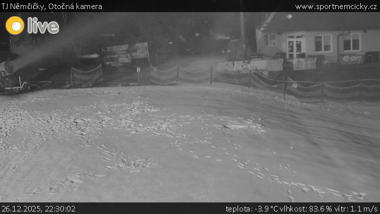 TJ Němčičky - Otočná kamera  - 26.12.2025 v 22:30