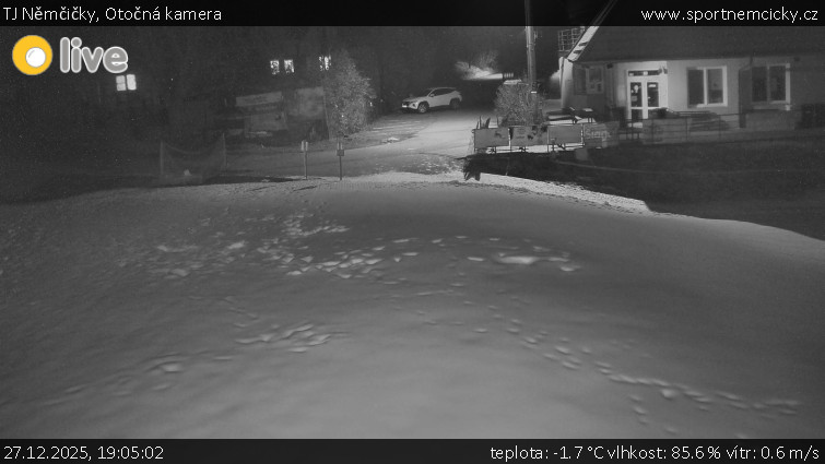 TJ Němčičky - Otočná kamera  - 27.12.2025 v 19:05