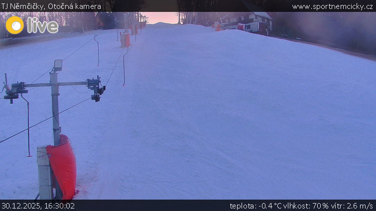 TJ Němčičky - Otočná kamera  - 30.12.2025 v 16:30