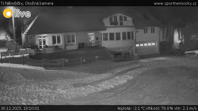 TJ Němčičky - Otočná kamera  - 30.12.2025 v 19:10