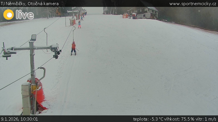 TJ Němčičky - Otočná kamera  - 9.1.2026 v 10:30