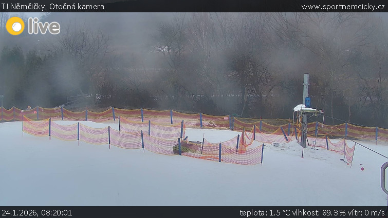 TJ Němčičky - Otočná kamera  - 24.1.2026 v 08:20