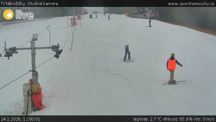 TJ Němčičky - Otočná kamera  - 24.1.2026 v 12:00