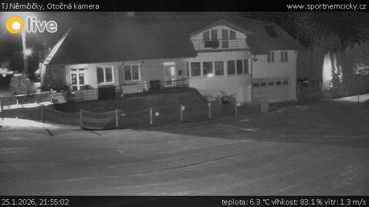 TJ Němčičky - Otočná kamera  - 25.1.2026 v 21:55