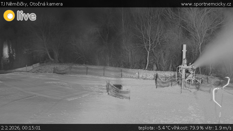 TJ Němčičky - Otočná kamera  - 2.2.2026 v 00:15